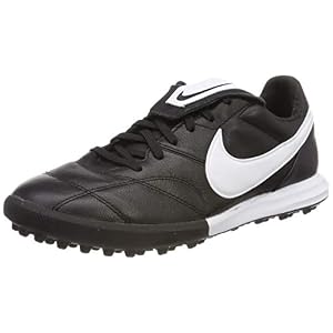 Nike Men’s Soccer Premier II Turf Shoes (8.5 M US) Black/White