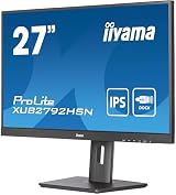 iiyama -B5 27" IPS USB-C Dock Monitor 65W FHD 4ms HA Stand view 2