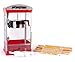 Carnus CN2001-S Popcorn Popper Machine with 10 Popcorn Kernel Portion Packs, Nonstick Kettle, Measuring Cup, and Popcorn Scoop, 4-Ounce Kettle, Red