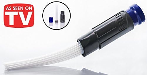 dust cleaner Universal Vacuum Dust Brush by Scandic Gear - Vacuum Attachement for Cleaning Drawers and unreachable places - Best Cleaning Tool for Vents/Keyboards/Drawers/Car/Tools/Crafts/Jewelry