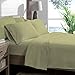 Bare Home Twin XL Sheet Set - 1800 Ultra-Soft Microfiber Twin Extra Long Bed Sheets - Double Brushed - Deep Pockets - Easy Fit - Extra Soft - 3 Piece Set - Bed Sheets & Pillowcases (Twin XL, Sage)