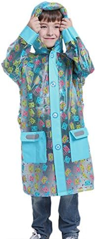 SiYang Backpack Cover Raincoat Poncho For Outdoor Hiking Travel Camping(5100Robot) (XL, Blue)