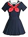 ROLECOS Himiko Toga Cosplay Costume MHA BNHA Outfit Japanese Sailor Dress S