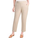 Hilary Radley Women's Crepe Pull-On Pant