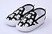 Bigood Baby Toddler Crib Skull Anti-Slip Shoes First Walking Sneakers 11cm Black
