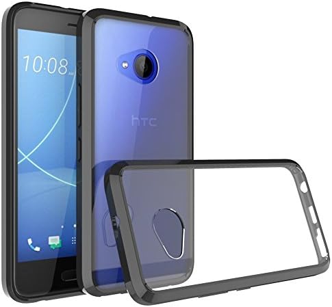 HTC U11 Life Case, Lbsel Shock Absorption Slim Protective Case Cover for HTC U11 Life [5.2"inch][Clear][1-Pack] 2017