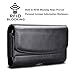 Njjex Phone Holster for LG Stylo 5 4 3 2 K51 K40 K31 K30 Aristo 5 4 3 K92 K22 Moto E6 G Power G Stylus G Play 2021 OnePlus 9 8 7 Pro Google Pixel 5 4a 3 PU Leather Belt Clip Holster Phone Holder Pouch