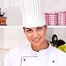 Gourmet Classics Adjustable Chef Toque Blanche, Adult Size, 100-Percent Cotton