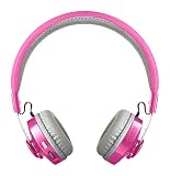LilGadgets Untangled PRO Kids Premium Wireless Bluetooth Headphones with SharePort (Children) - Pink