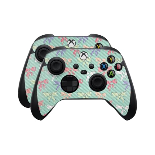 Carbon Fiber Skin Compatible with Microsoft Xbox Series X|S Controller (2 Pack)…