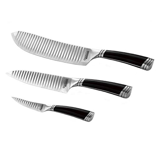 casaWare 3-piece Classic Knife Set. 6-inch Chef Knife, 3.5-inch Paring Knife and 8-inch All Purpose Knife
