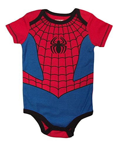 Bentex Marvel Spider-Man Baby Boys Costume Bodysuit (Newborn)