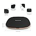 Blackview Wireless Charger QI Certificated, [Copper Coil] USB C Universal 10W Wireless Charging Pad for Samsung LG Moto HTC Google Smartphone and 7.5W for iPhone with Aluminum Alloy Shell