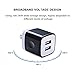 FiveBox 2Pack 6ft USB Type C Charger Compatible LG Stylo 4, Samsung Galaxy S9 S8 Note 9 8, Google Pixel 2 3 XL, LG G7 V35 ThinQ V20 V30 G5 G6, 2.1A USB Wall Charger Box Base Cube Charging Block Brick
