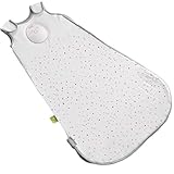 Nested Bean Zen Sack Classic - Adjustable Cotton Wearable Blanket | Baby Sleeping Bag (0-6 Months, Stardust Pink)