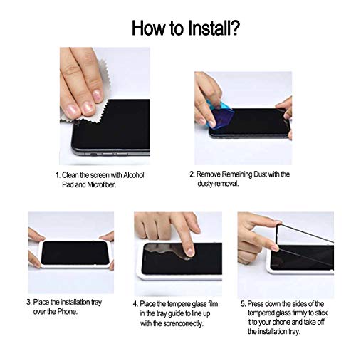 [2Pack] Samsung Galaxy Note 10 Plus/Note 10+/10+ 5G/Note 10 Plus/10 Pro 5G Screen Protector, Tempered Glass 3D Curved Edg Coverage Anti-Scratch, Bubble Free and Case Friendly - Thumbnail 2