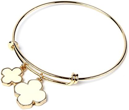 Clover Enamel Bracelet