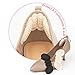 Heel Shoe Grips Heel Cushion Pads Heel Cushion Snugs Inserts, Shoe Pads, Heel Grips, Heel Pads, Grips Liners, Heel Blister Protectors for Men and Women's Loose Shoes, Too Big Shoes (2 Thin +2 Thick)