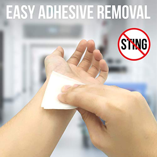 2 Premium+Adhesive+Remover+Wipes+Sting