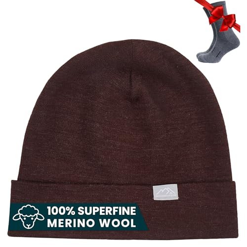 Merino 100% Wool Beanie