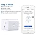 OMORC WiFi Smart Plug, Smart Home Automation, 2 Pack Mini Outlet with Timing Function, Remote Control Smart Socket Works with Amazon Alexa Echo, Google Assistant and IFTTT, No Hub Required, FCC