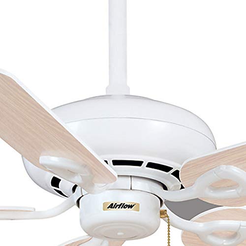 Casablanca Fan 52 inch Snow White Finish Ceiling Fan with 3 Speed Pull Chain (Certified Refurbished)