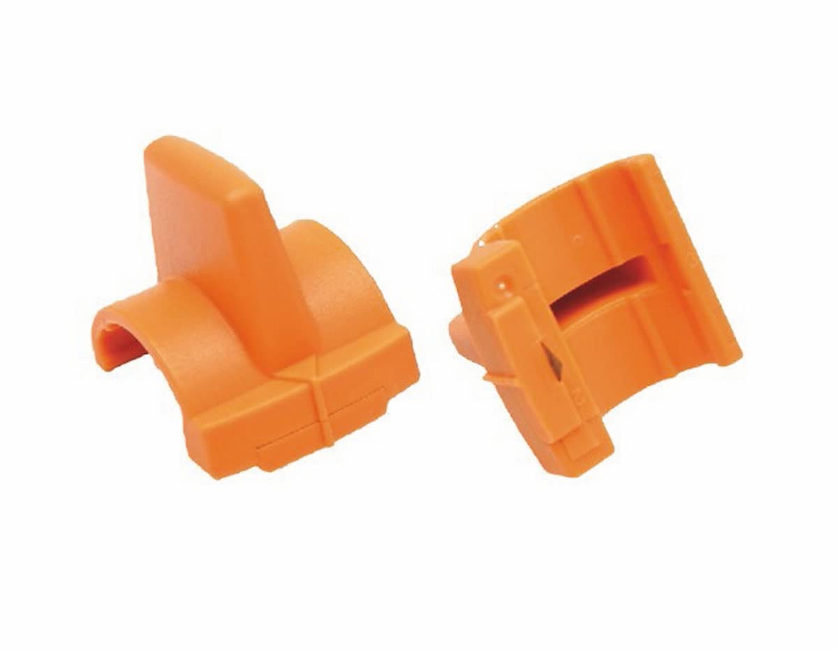 Fiskars SureCut Plus Blades x2 - Straight Cutting, Spare Blades For Straight Cuts, Orange, 1020506