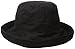 Scala Women's Medium Brim Cotton Hat, Black, One Size