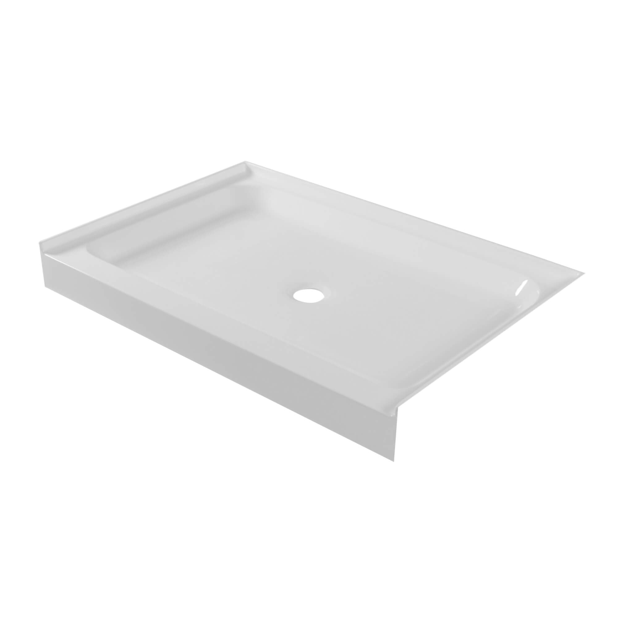 Photo 1 of *MAJOR DAMAGE*
Fine Fixtures Single Threshold Acrylic Shower Base - Non-Slip Textured Surface, Durable Shower Floor Pan 54" x 32" for Easy Installation, White Color for Modern Bathrooms