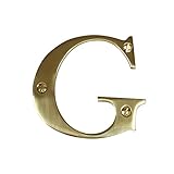 RCH Hardware 2350G-PB075 Solid 3" Tall House Letter