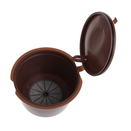 Techinal 3Pcs Useful Coffee Capsule Pod for Nescafe Dolce Gusto Machine Cups Refillable