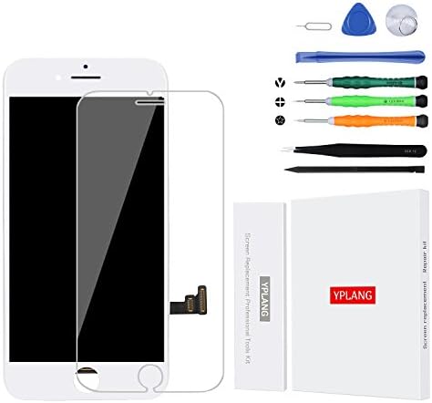 iPhone 7 Plus Screen Replacement White - YPLANG iPhone LCD Display Touch Screen Digitizer Assembly for iPhone 7 Plus (5.5 inch) Replacement Full Set White