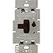 Lutron Ariadni/Toggler LED+ Dimmer Light Switch for Dimmable LED, Halogen and Incandescent Dimmer Switch, 150W, Single-Pole/3-Way, AYCL-153P-BR, Brown