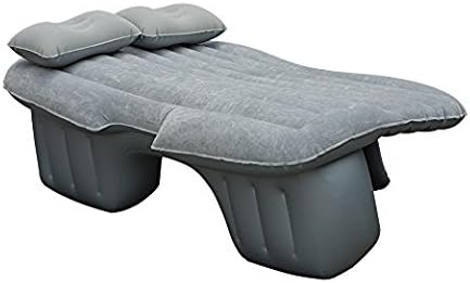 AuMoHall Car Inflatable Air Bed Back Seat Extended Mattress for Camping Tralel, Grey