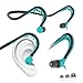 MUCRO Wired Neckband Running Sports Headphones with Microphone, Stereo Sound & Noise Cancelling in-Ear Headphones for iOS Android iPod and PC, Blue