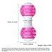 Jakpopin Dog Dumbbell Squeaky Chew Toy, Dental Treat, Bite Resistant, Indestructible Non-Toxic Strong Tooth Massage Toy for Dog Training, Playing, Chewing, Teething Comfort Hold Design