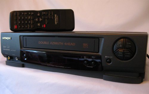 HITACHI-4-Head-VCR-Mono-VT-MX4510A