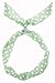 Cloris Twist Wired Bow Headbands Assorted Color(12 Pack)