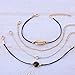 Handmade Braided Adjustable Strand Wrap Bracelet Set Waterproof Shell Charm Stretch Knot String Thread Bracelets Pure Life Friendship Jewelry