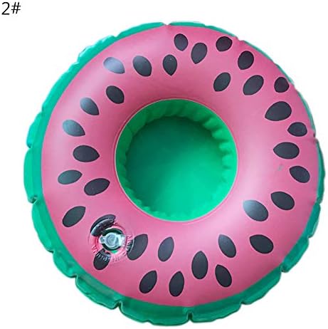 hAohAnwuyg Floating Drink Holders,Inflatable Cartoon Palm Tree Drink Cup Holder for Summer Pool Party and Kids Fun Bath Toys