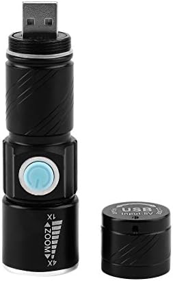 Puraid(TM) Hot 2000LM Q5 LED waterproof Super Bright Tactical Rechargeable USB Flashlight Torch Zoom Adjustable Quality New