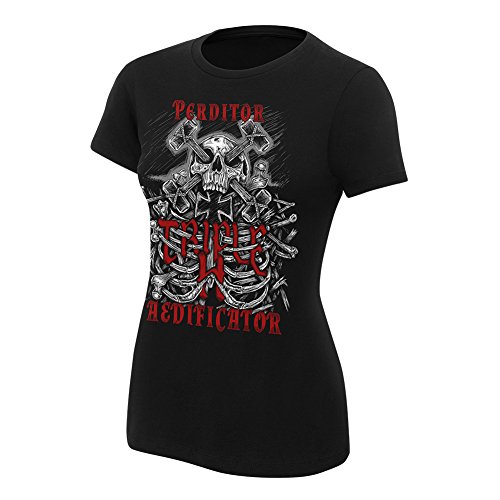 WWE Triple H Destroyer, Creator Women's Authentic T-Shirt Black Medium