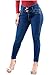 Laty Rose 2016 Jeans Colombianos Levanta Cola Blue Denim Butt Lifter Jeans Dark Blue 1