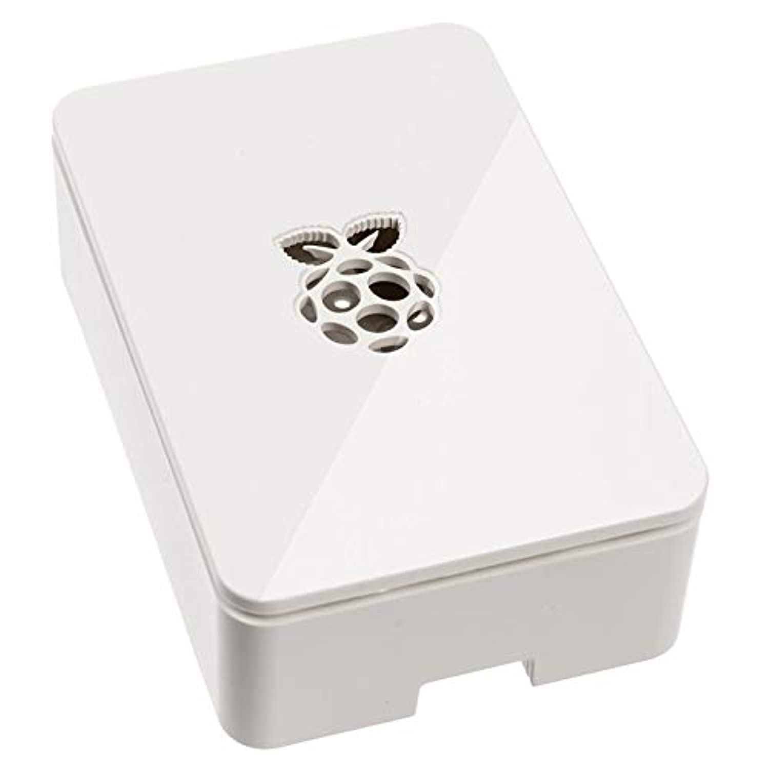 OneNineDesign Case for Raspberry Pi 3 Model B+ and Predecessor Models, Colour: White