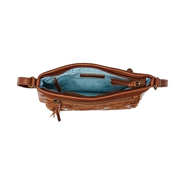 The Sak Womens Sanibel Leather Mini CrossBody Bag Pretty Boots and Shoes