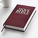 KJV Holy Bible, Pew and Worship Bible Red Letter Edition Hardcover - Ribbon Marker, King James Version, Burgundy