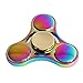 Kekilo Magic Rainbow Fidget Spinner Hand Toy, 4-6 Mins Hand Spinner EDC Fidget Toy, Titanium Alloy Stress Reducer High Speed Finger Toys for Focus, Killing Time, Best for Birthday (S1 Rainbow)
