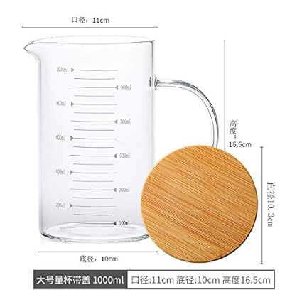 Cristalería Taza Medidora De Vidrio Resistente Al Calor Taza ...