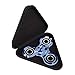 T-Tek Hand Spinner Fidget Helps Focus with Case Package (Camo Blue)