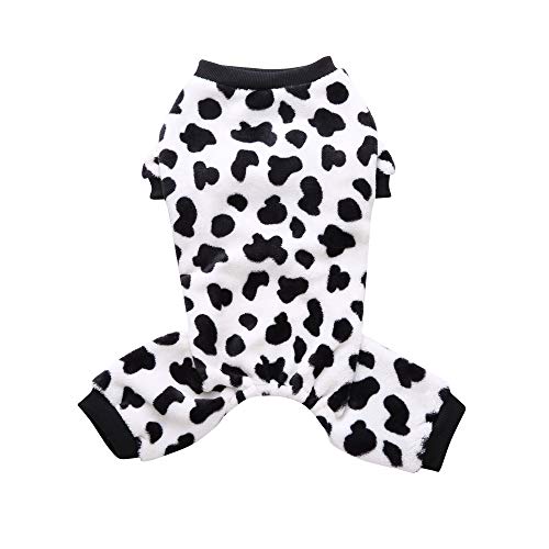 Letdown Pet Winter Clothes Puppy Plush Pajamas Dog Warm Clothes Cat Apparel Clothing